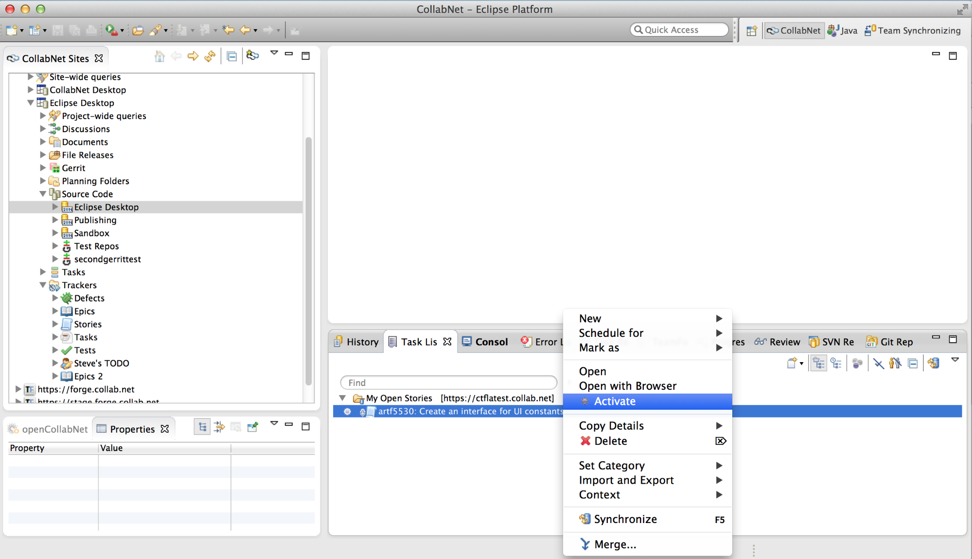 Linking TeamForge Commits and Artifacts image002 Linking TeamForge Commits and Artifacts