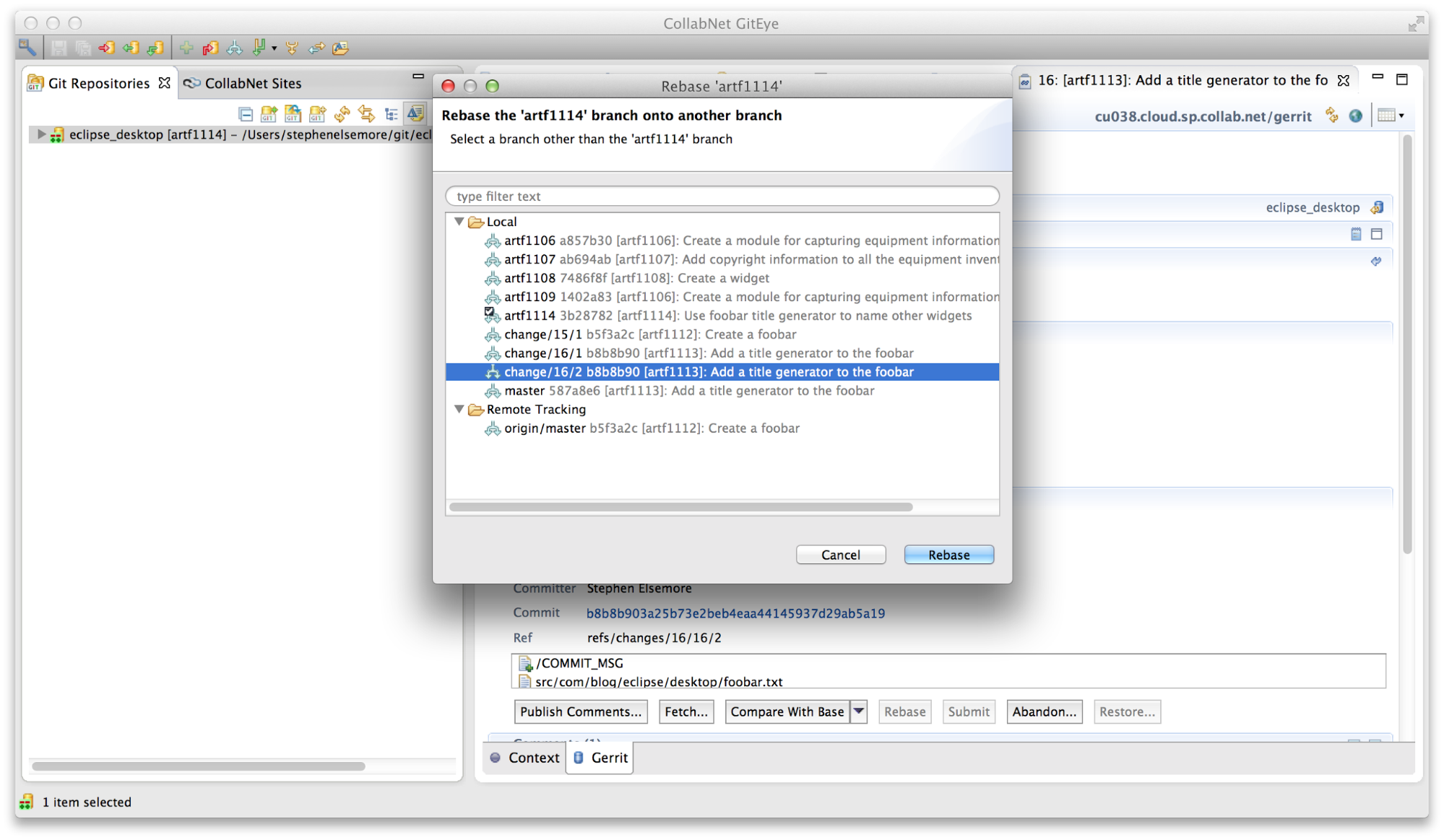 Gerrit Dependency Management with GitEye image145 Gerrit Dependency Management with GitEye