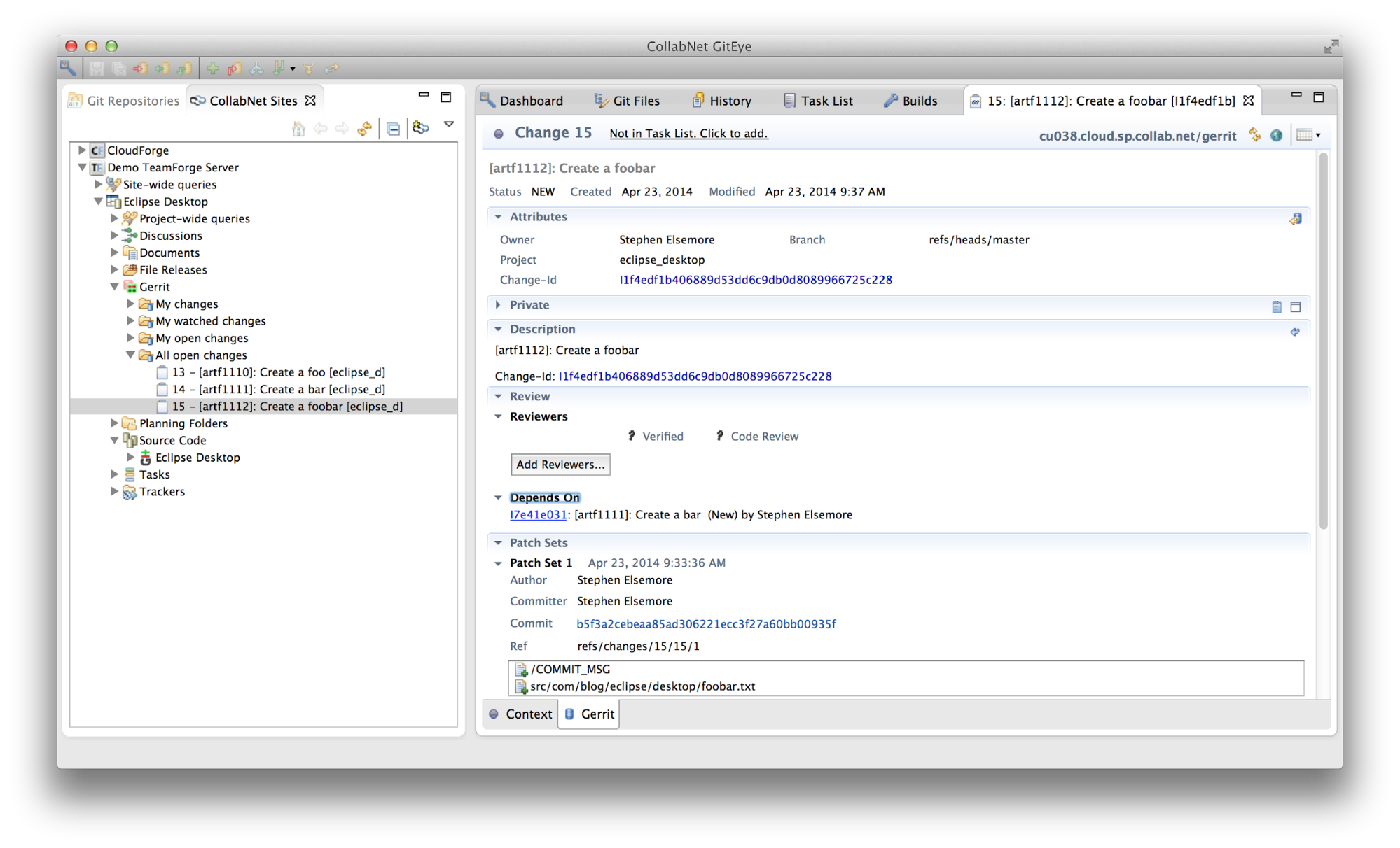 Gerrit Dependency Management with GitEye image351 Gerrit Dependency Management with GitEye